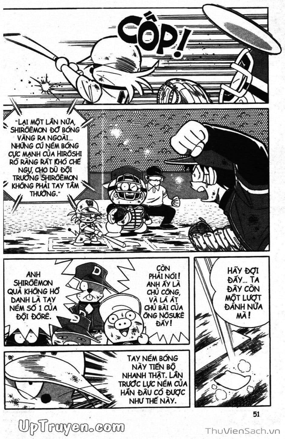 Truyện Tranh Doraemon Bóng Chày trang 3