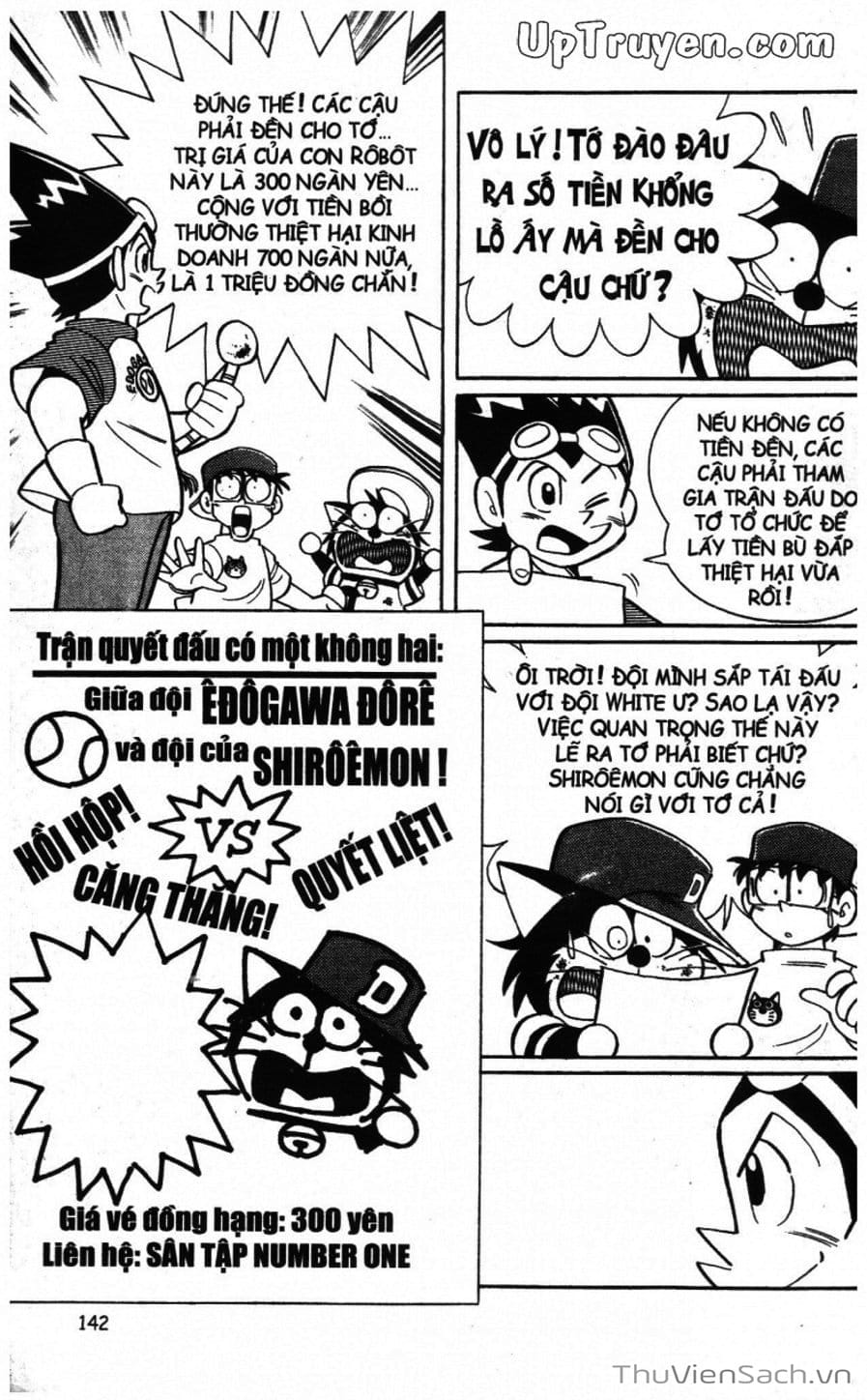 Truyện Tranh Doraemon Bóng Chày trang 3