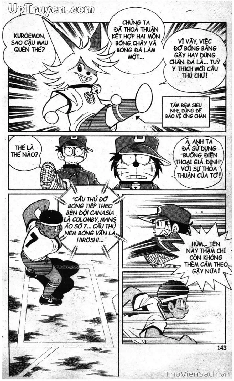 Truyện Tranh Doraemon Bóng Chày trang 3