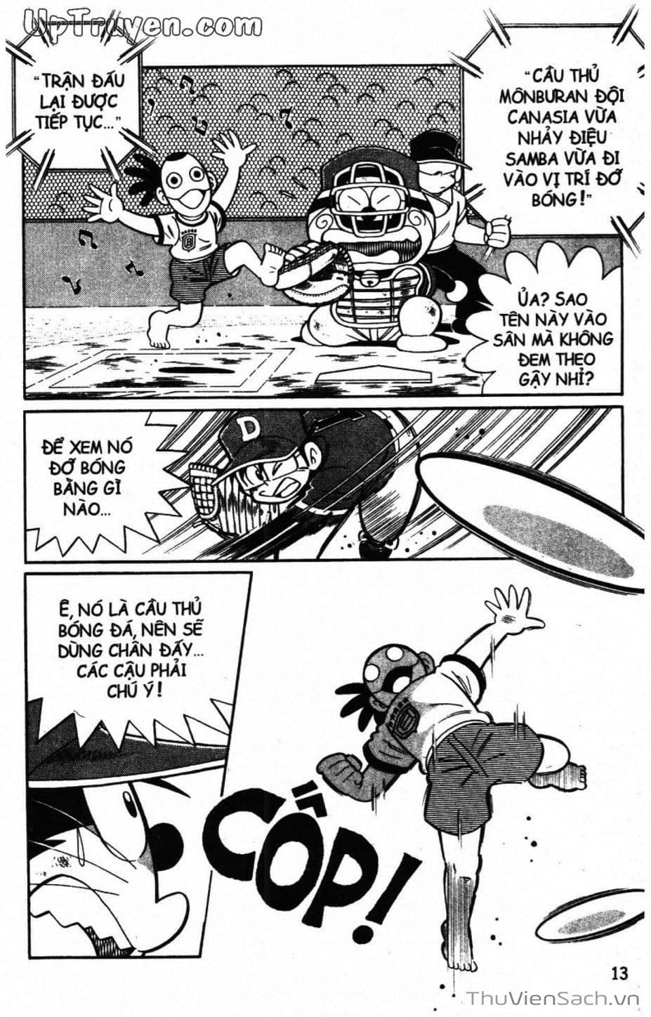 Truyện Tranh Doraemon Bóng Chày trang 3