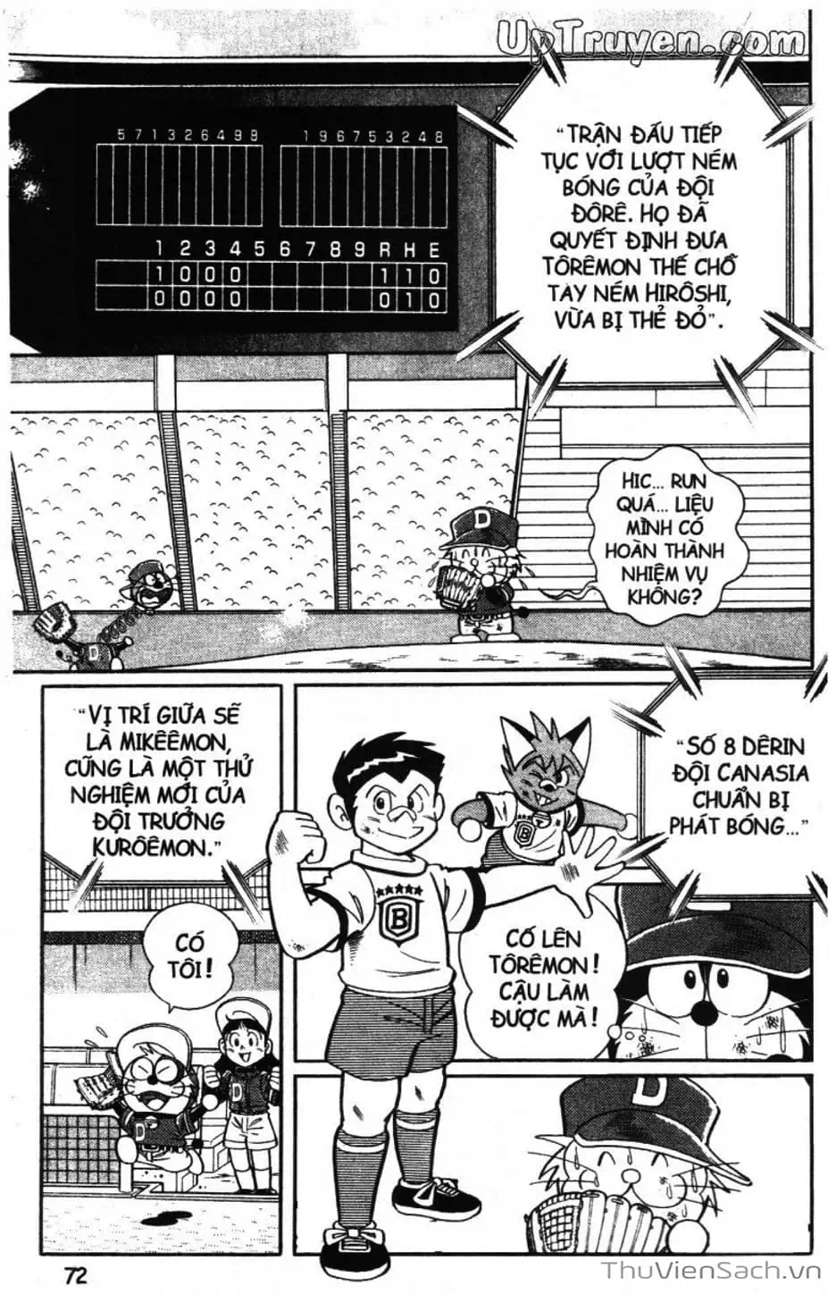 Truyện Tranh Doraemon Bóng Chày trang 3