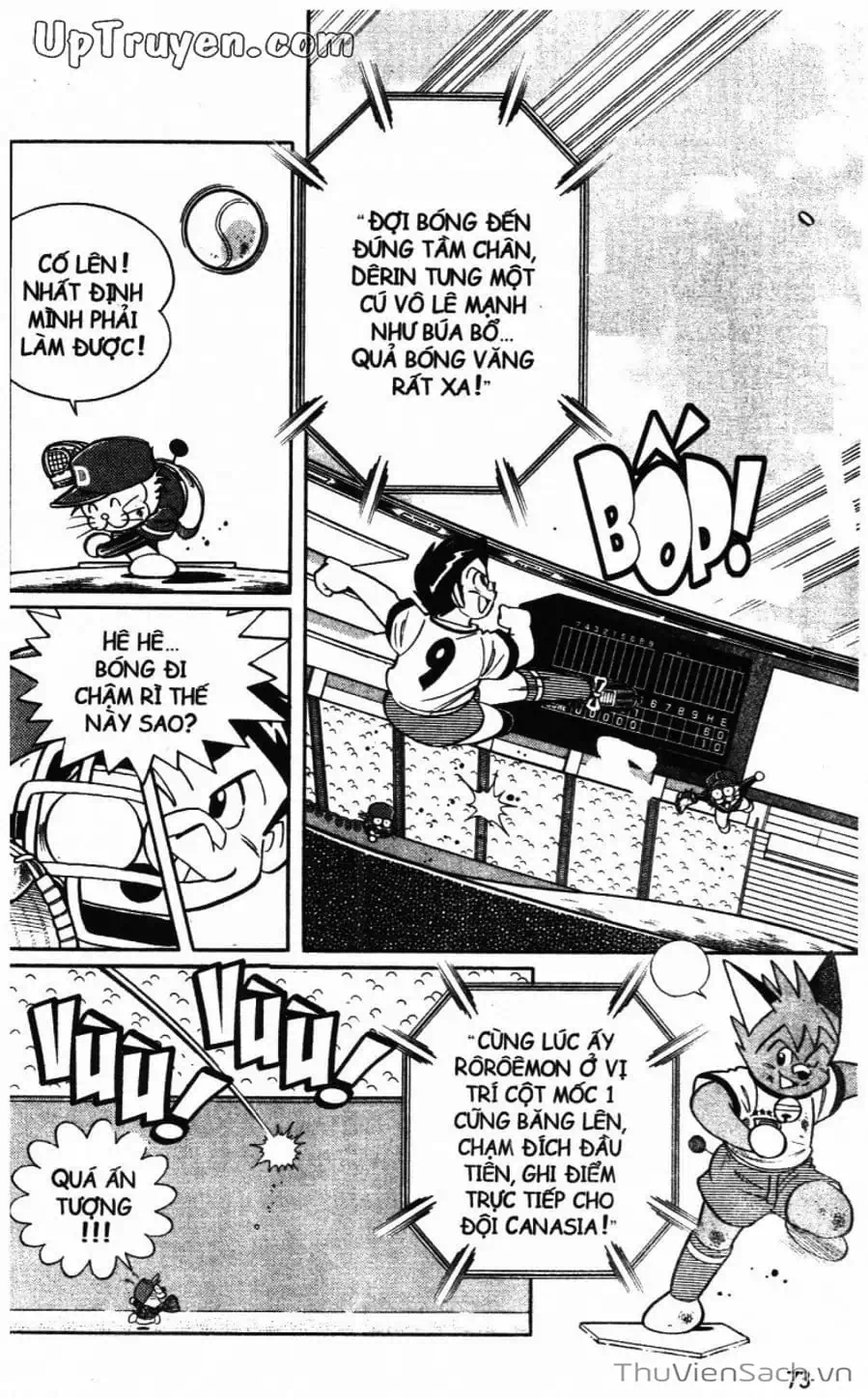 Truyện Tranh Doraemon Bóng Chày trang 3