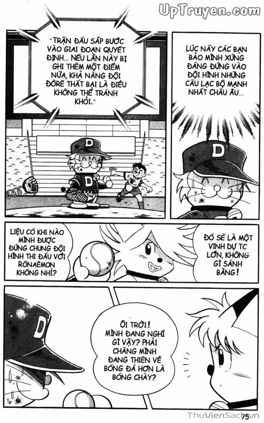 Truyện Tranh Doraemon Bóng Chày trang 3