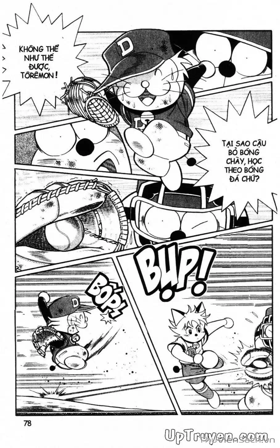 Truyện Tranh Doraemon Bóng Chày trang 3
