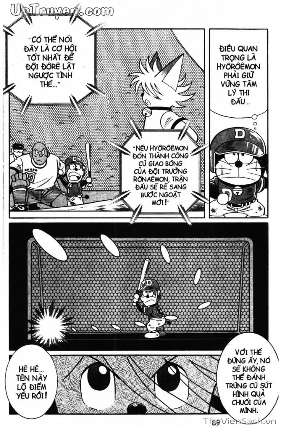 Truyện Tranh Doraemon Bóng Chày trang 3