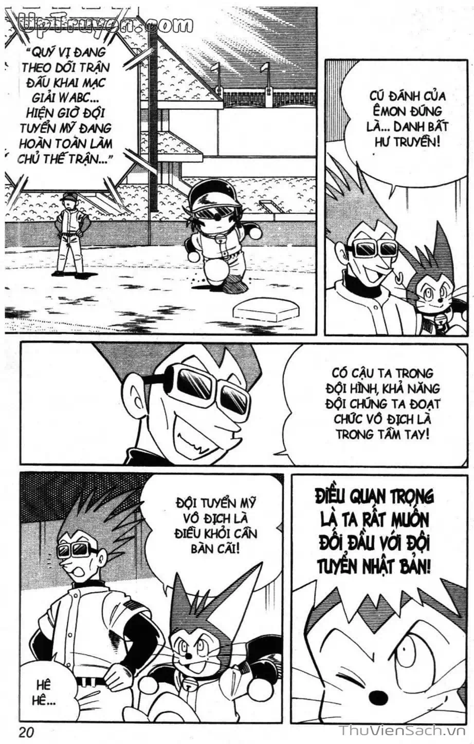 Truyện Tranh Doraemon Bóng Chày trang 3