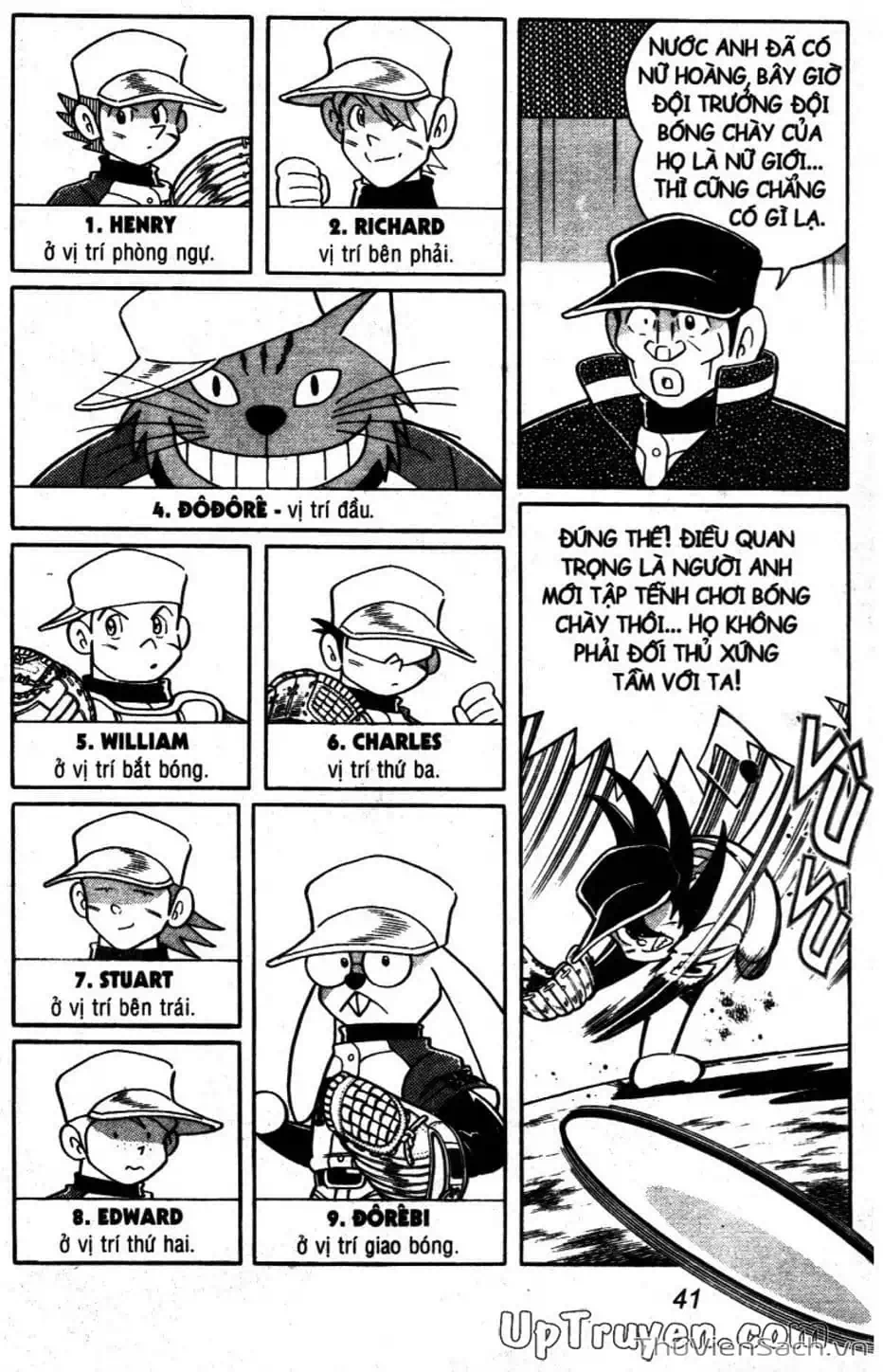 Truyện Tranh Doraemon Bóng Chày trang 3