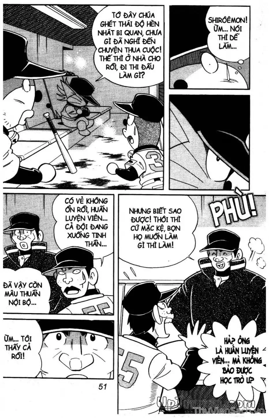 Truyện Tranh Doraemon Bóng Chày trang 3