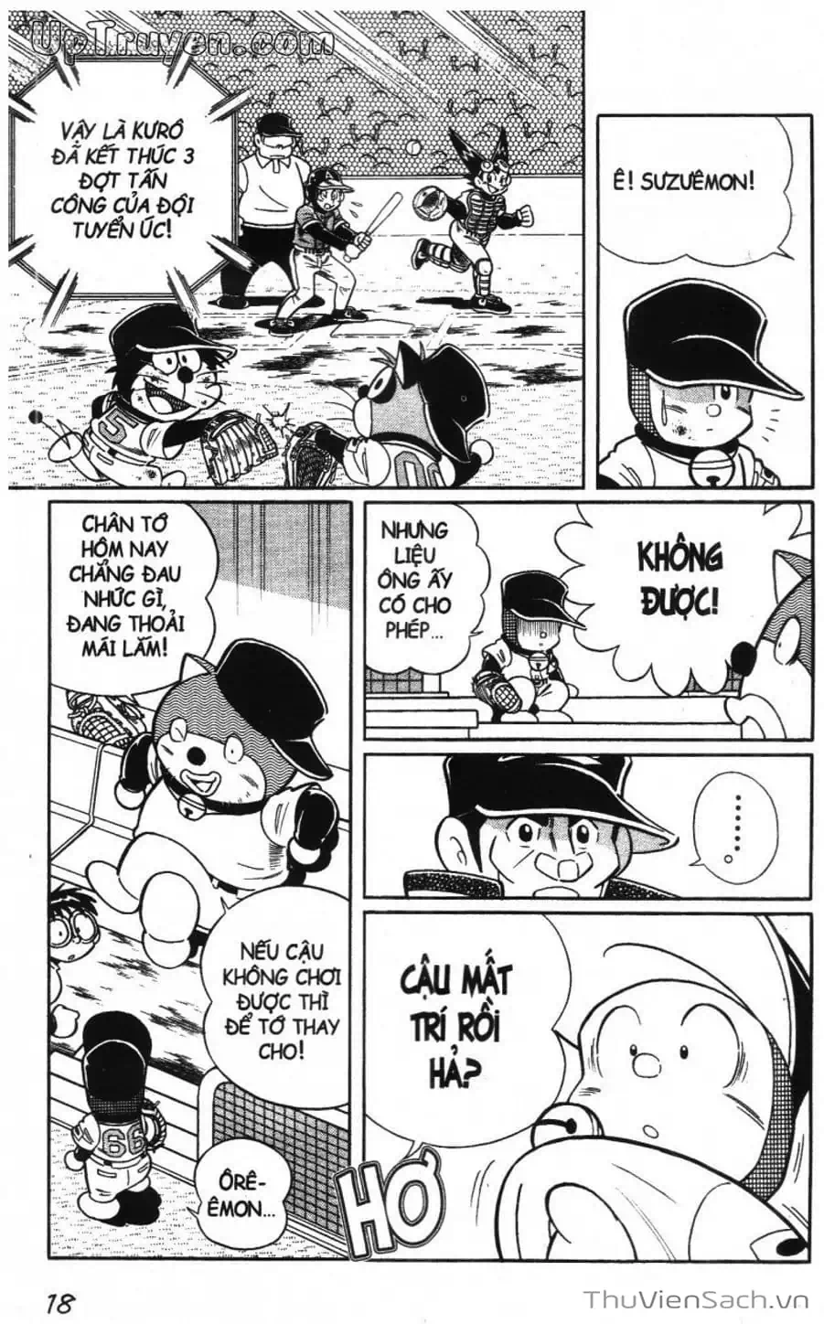 Truyện Tranh Doraemon Bóng Chày trang 3