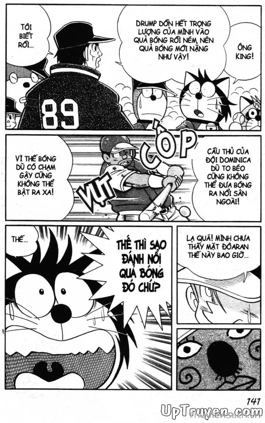 Truyện Tranh Doraemon Bóng Chày trang 3