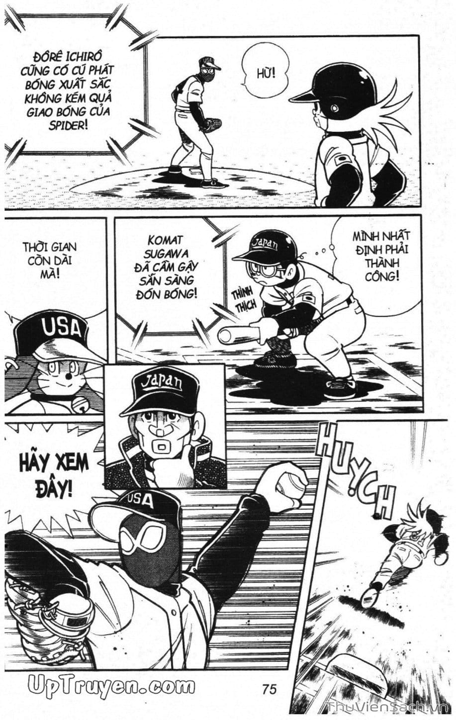 Truyện Tranh Doraemon Bóng Chày trang 3