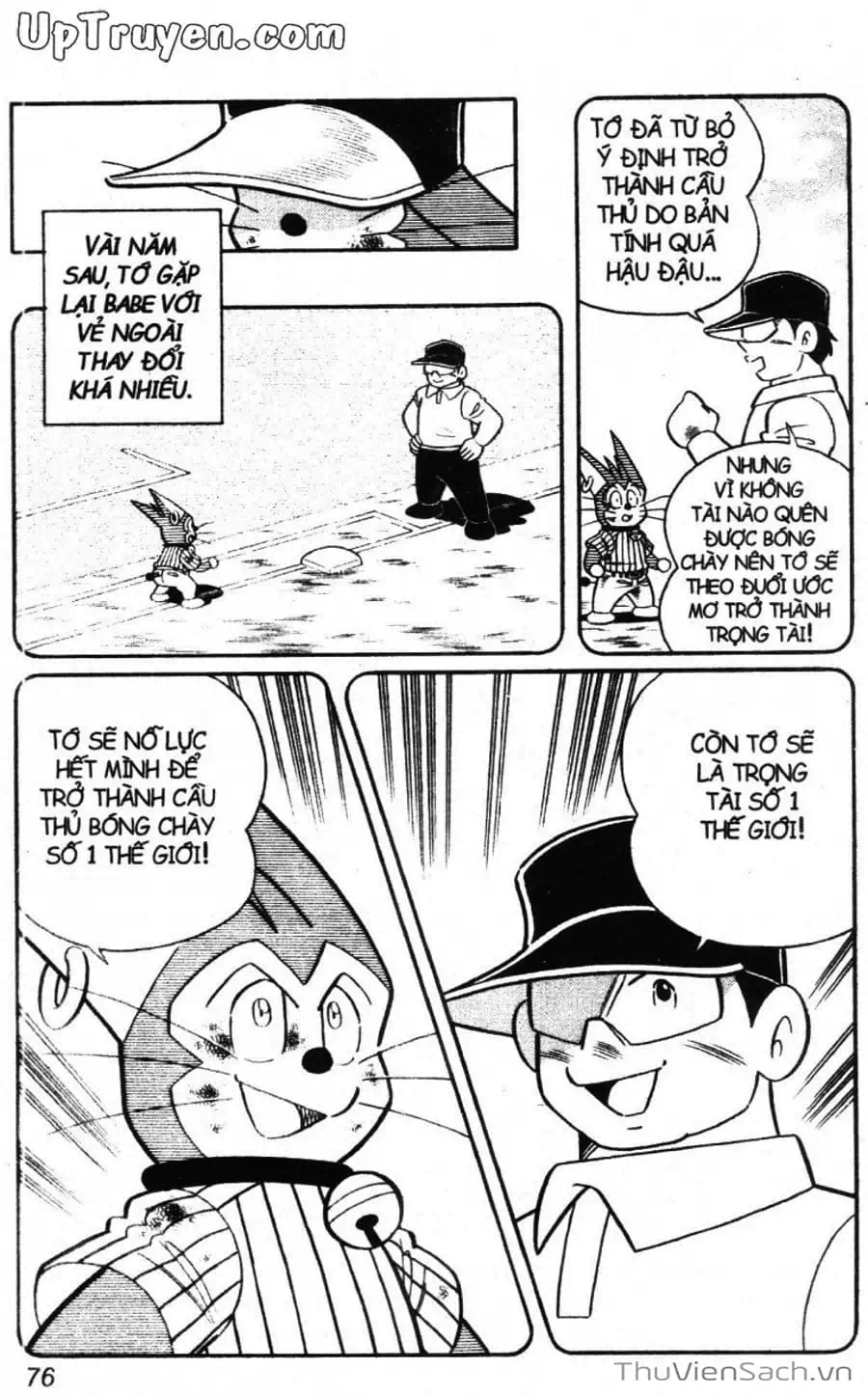 Truyện Tranh Doraemon Bóng Chày trang 3