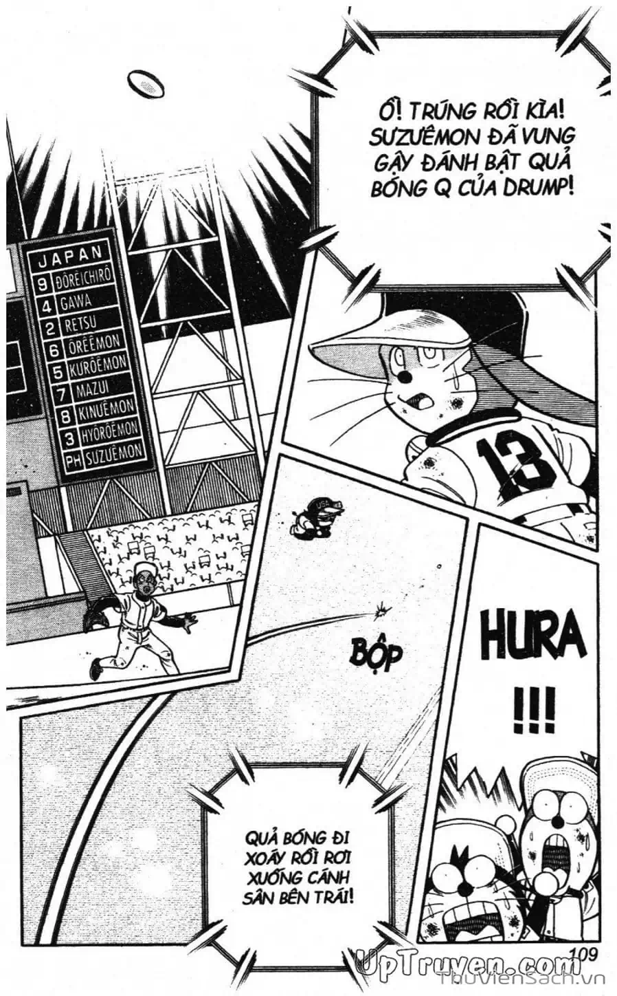 Truyện Tranh Doraemon Bóng Chày trang 3