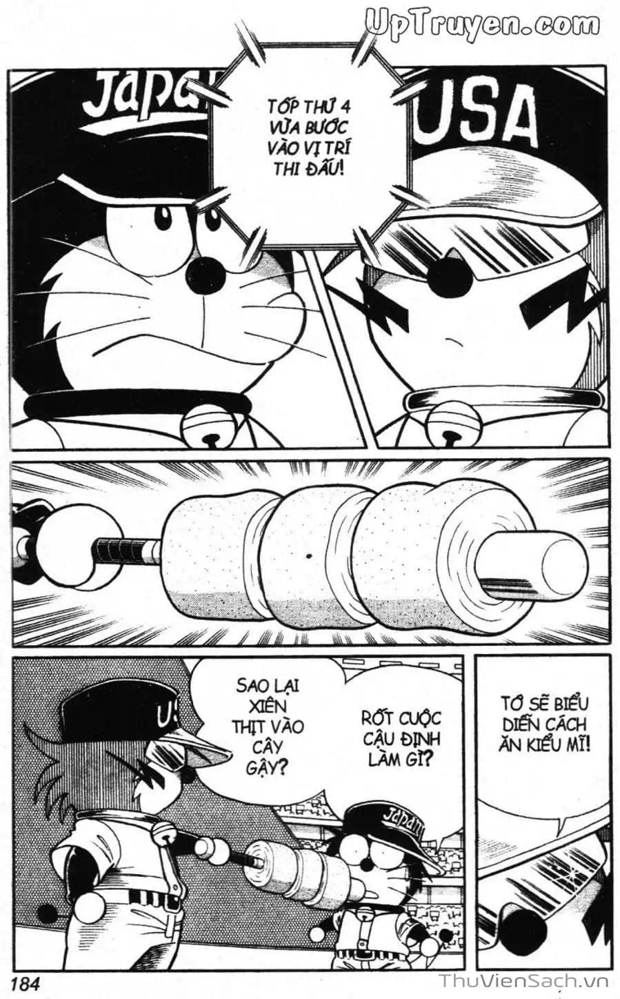 Truyện Tranh Doraemon Bóng Chày trang 3