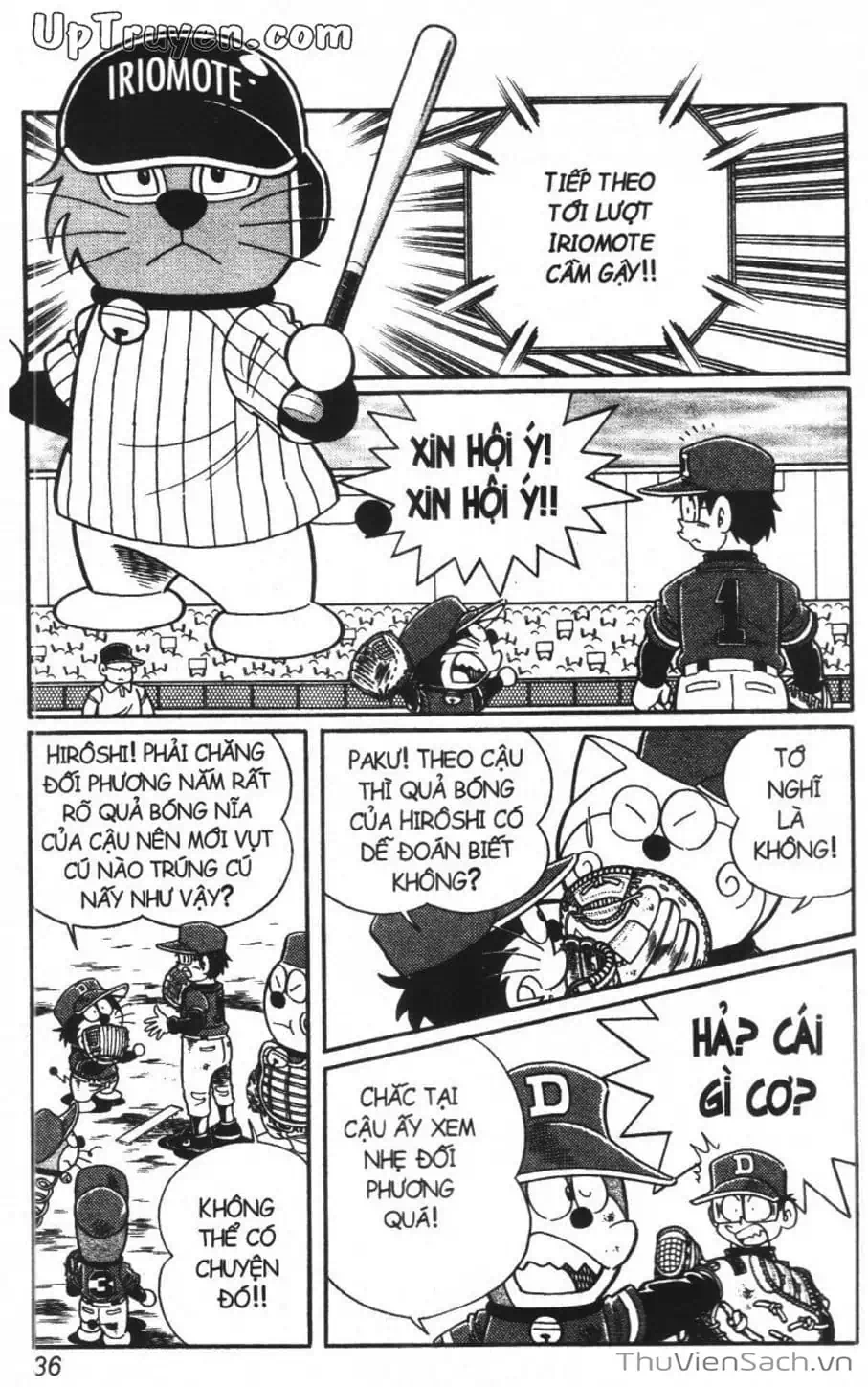 Truyện Tranh Doraemon Bóng Chày trang 3