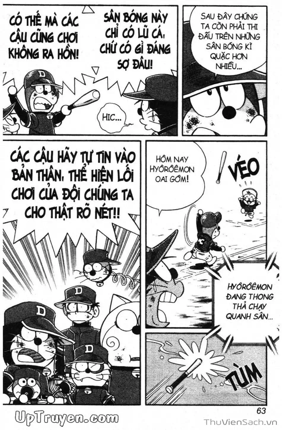 Truyện Tranh Doraemon Bóng Chày trang 3