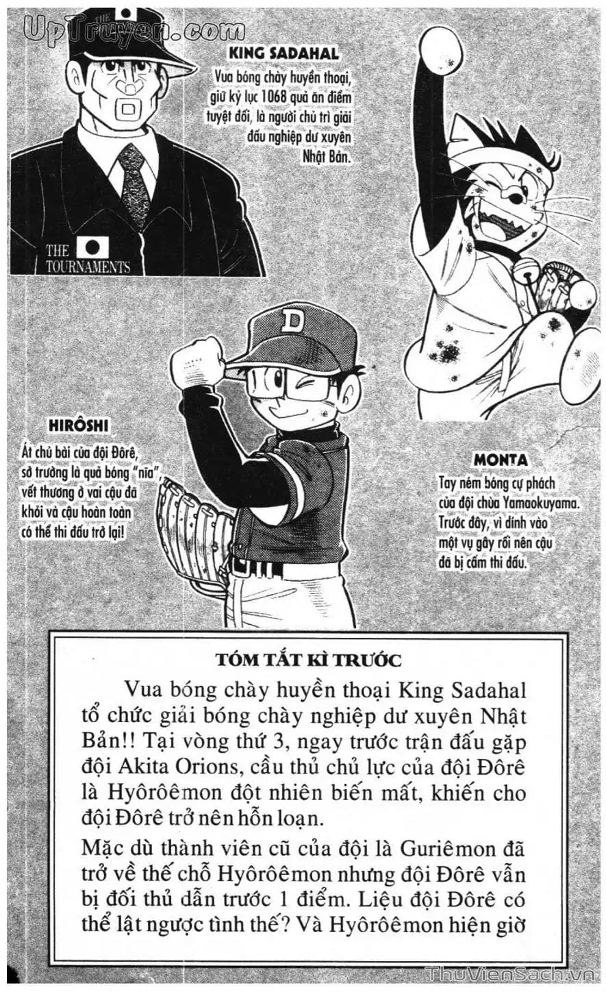 Truyện Tranh Doraemon Bóng Chày trang 3