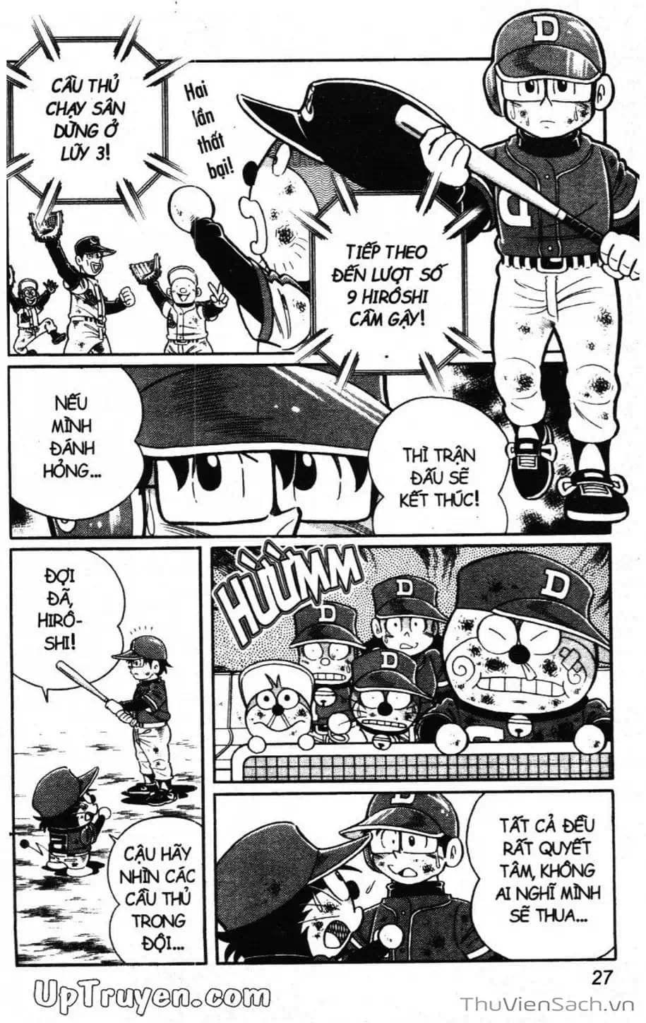 Truyện Tranh Doraemon Bóng Chày trang 3