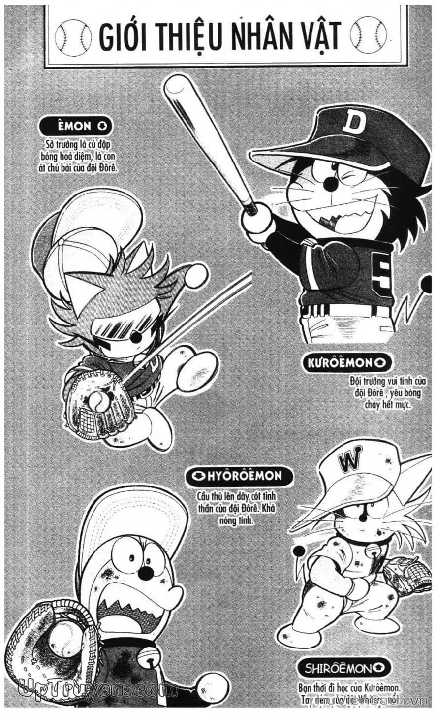 Truyện Tranh Doraemon Bóng Chày trang 3