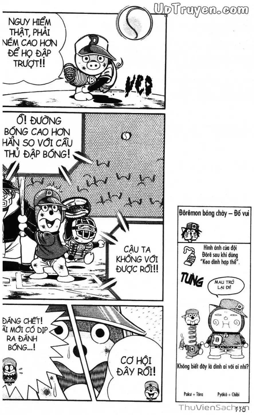 Truyện Tranh Doraemon Bóng Chày trang 3