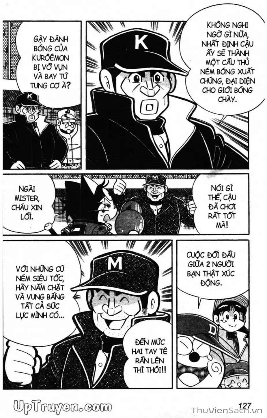 Truyện Tranh Doraemon Bóng Chày trang 3