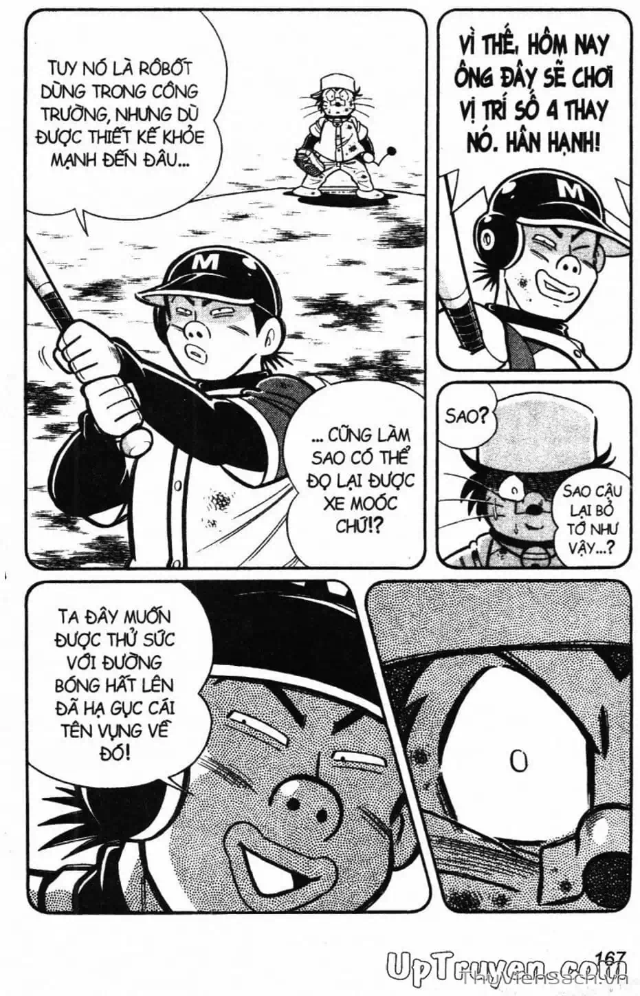 Truyện Tranh Doraemon Bóng Chày trang 3