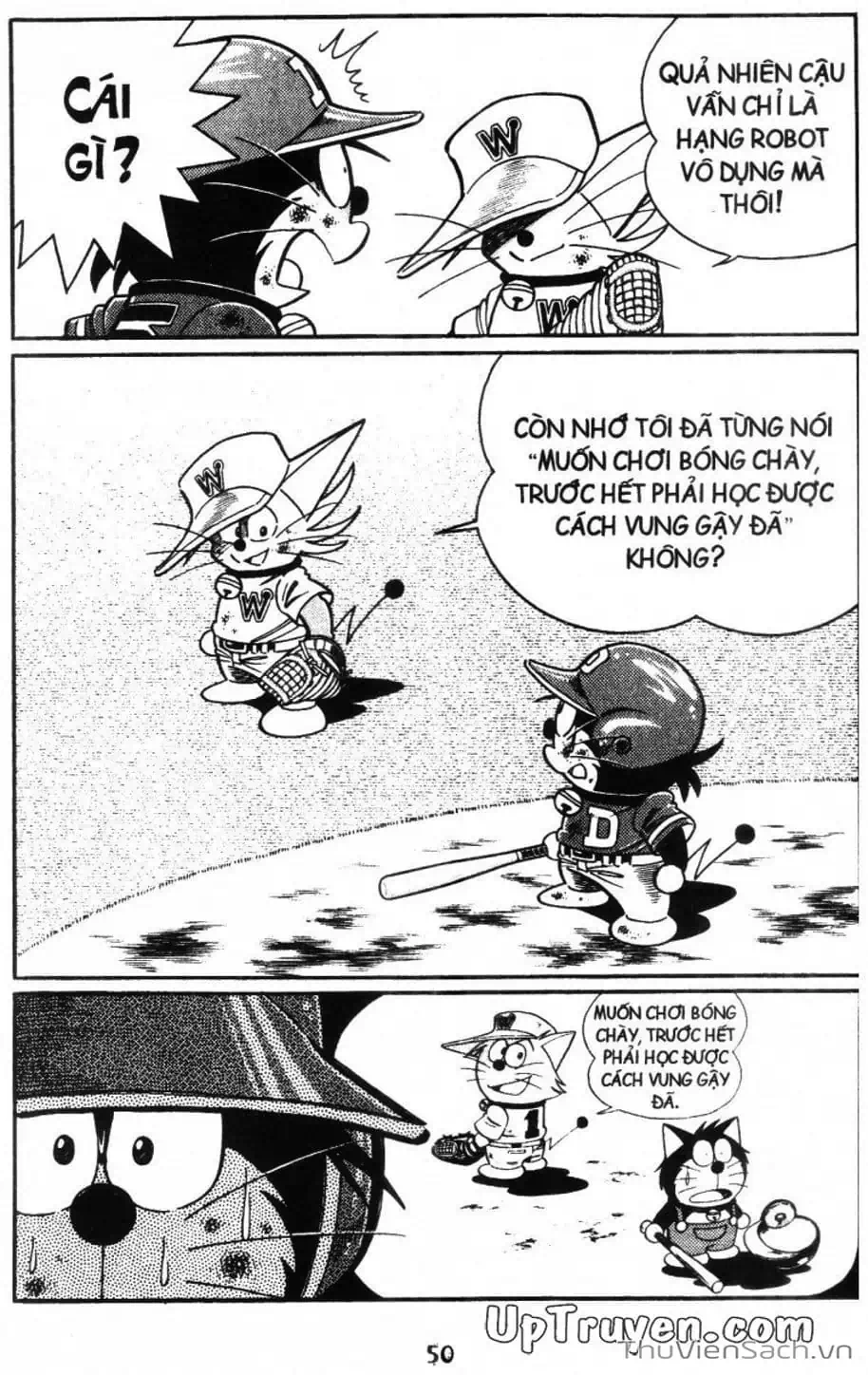 Truyện Tranh Doraemon Bóng Chày trang 3