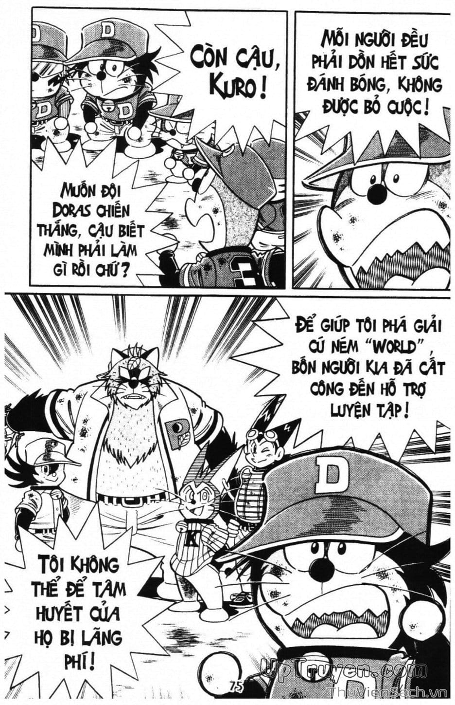 Truyện Tranh Doraemon Bóng Chày trang 3