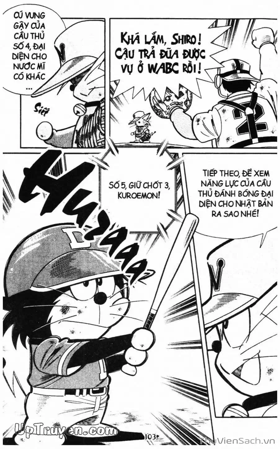 Truyện Tranh Doraemon Bóng Chày trang 3