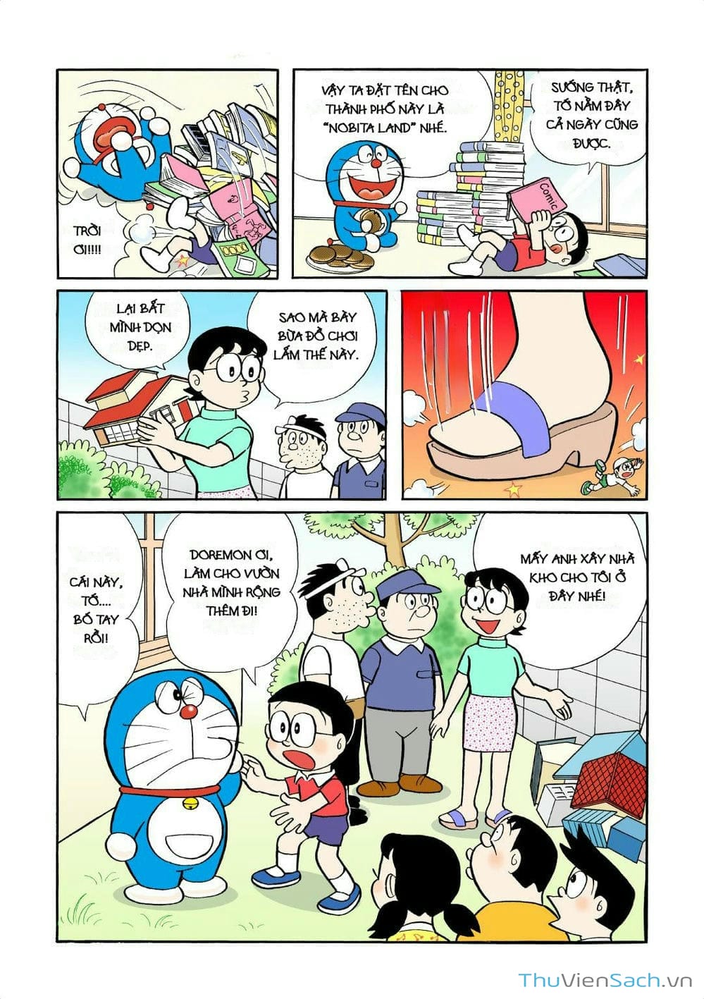 Truyện Tranh Doraemon Đại Tuyển Tập trang 5