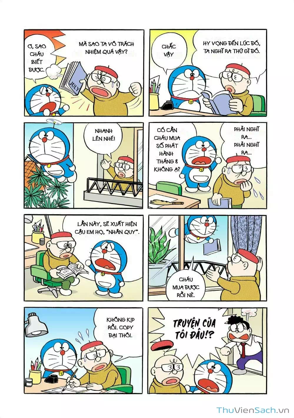 Truyện Tranh Doraemon Đại Tuyển Tập trang 5