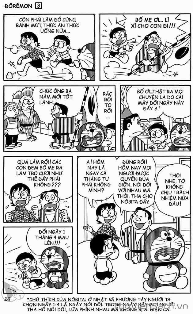 Truyện Tranh Doraemon: Truyện Ngắn Tuyển Tập trang 4