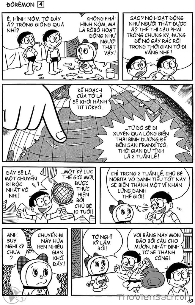 Truyện Tranh Doraemon: Truyện Ngắn Tuyển Tập trang 4