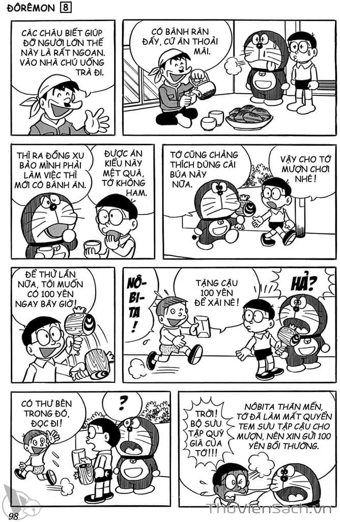 Truyện Tranh Doraemon: Truyện Ngắn Tuyển Tập trang 4