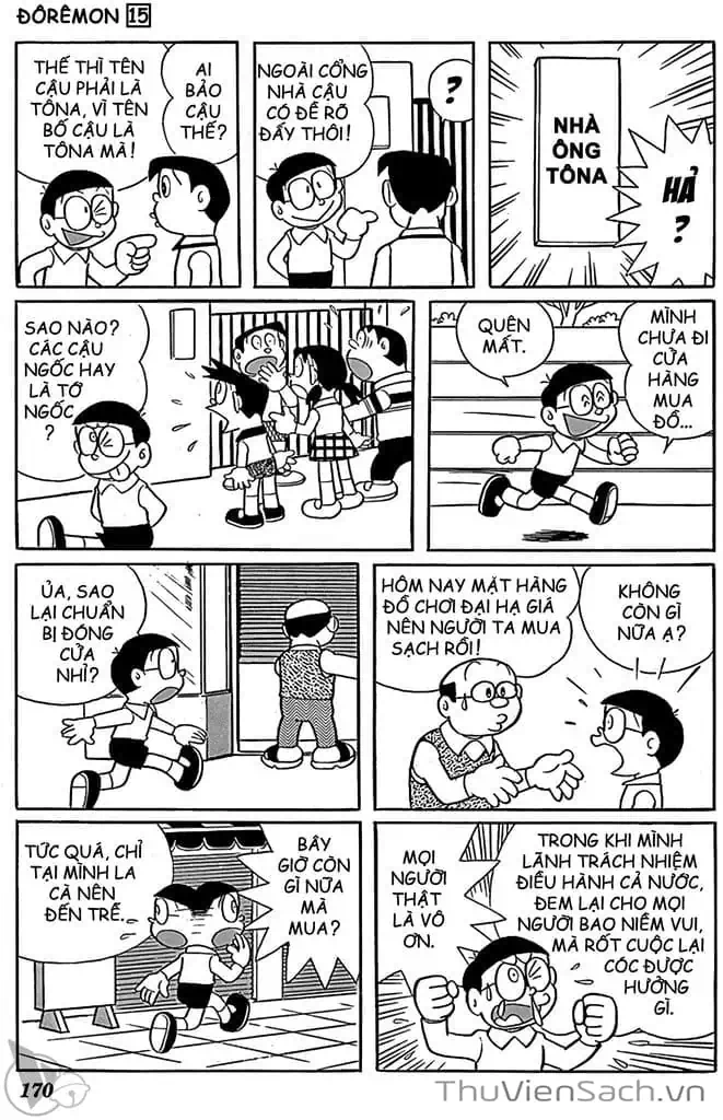 Truyện Tranh Doraemon: Truyện Ngắn Tuyển Tập trang 4
