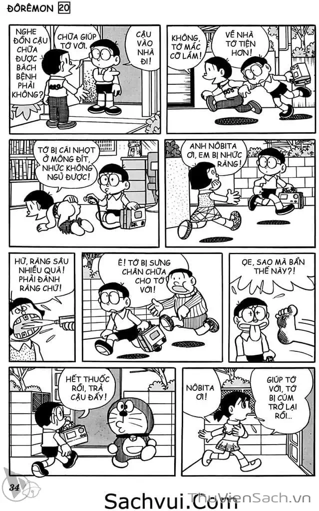 Truyện Tranh Doraemon: Truyện Ngắn Tuyển Tập trang 4