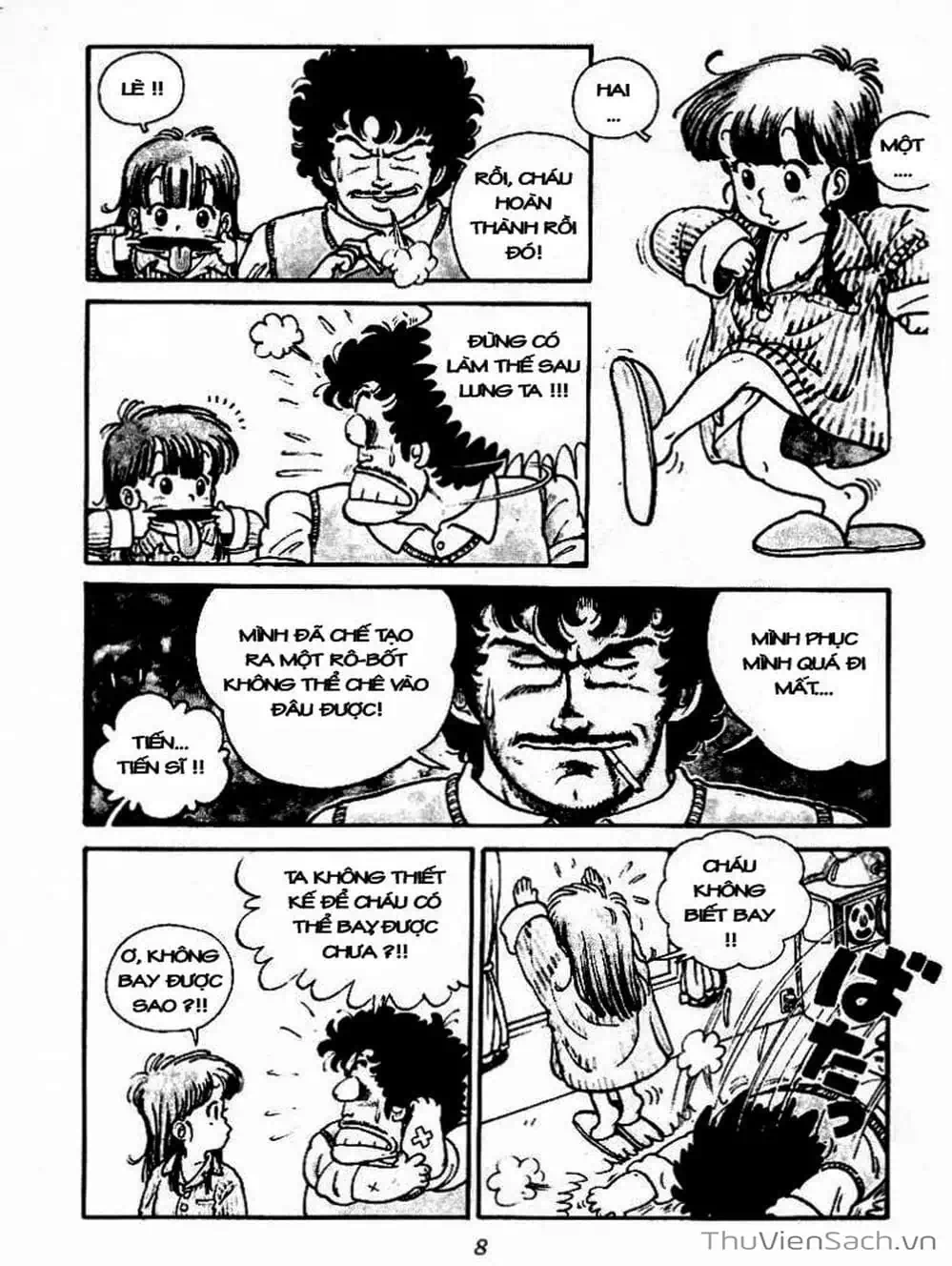 Truyện Tranh Tiến Sĩ Slump - Dr. Slump trang 4