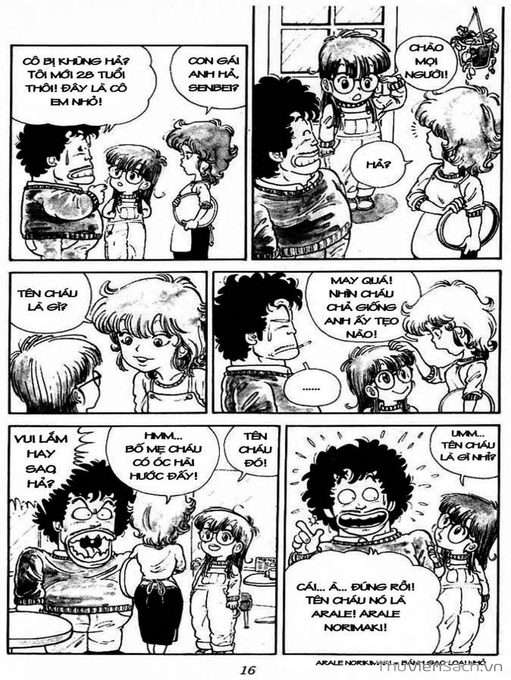 Truyện Tranh Tiến Sĩ Slump - Dr. Slump trang 4