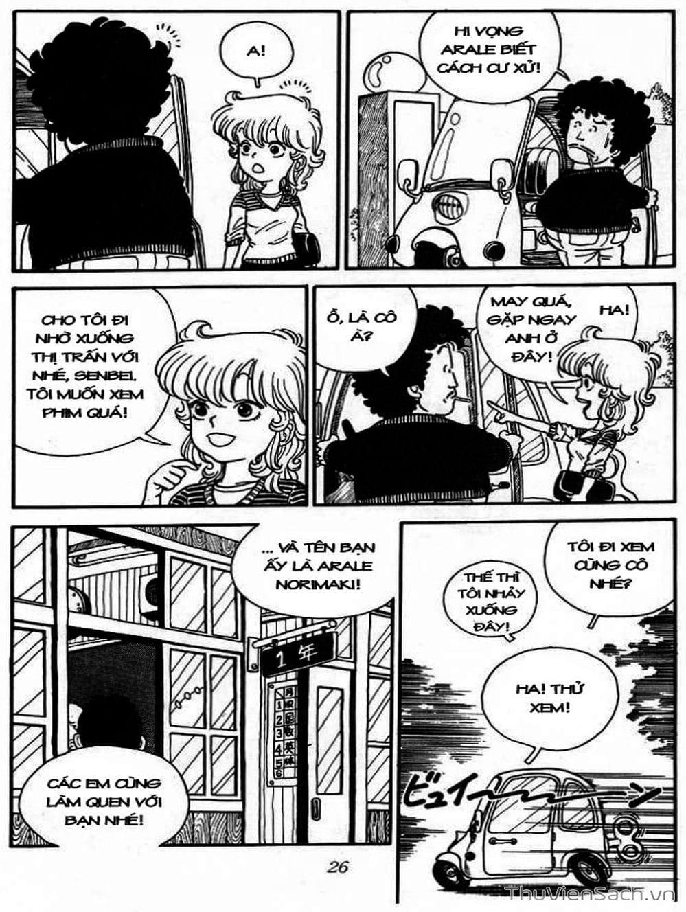 Truyện Tranh Tiến Sĩ Slump - Dr. Slump trang 4