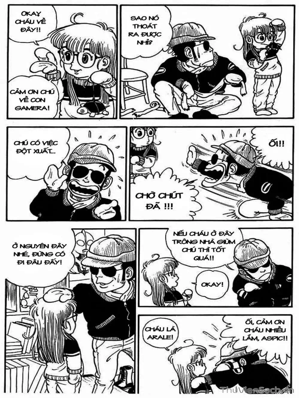 Truyện Tranh Tiến Sĩ Slump - Dr. Slump trang 4
