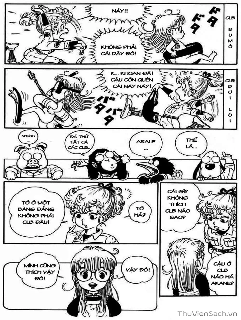 Truyện Tranh Tiến Sĩ Slump - Dr. Slump trang 4