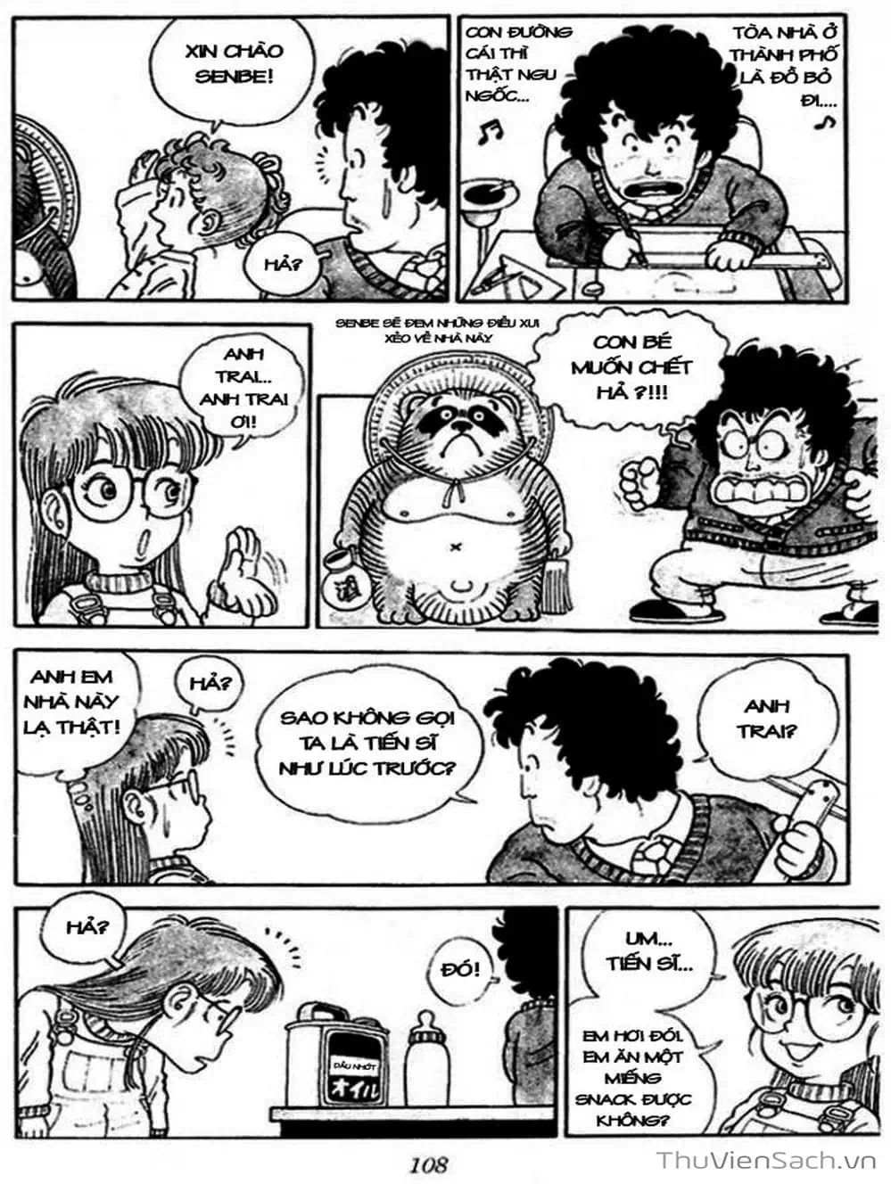 Truyện Tranh Tiến Sĩ Slump - Dr. Slump trang 4