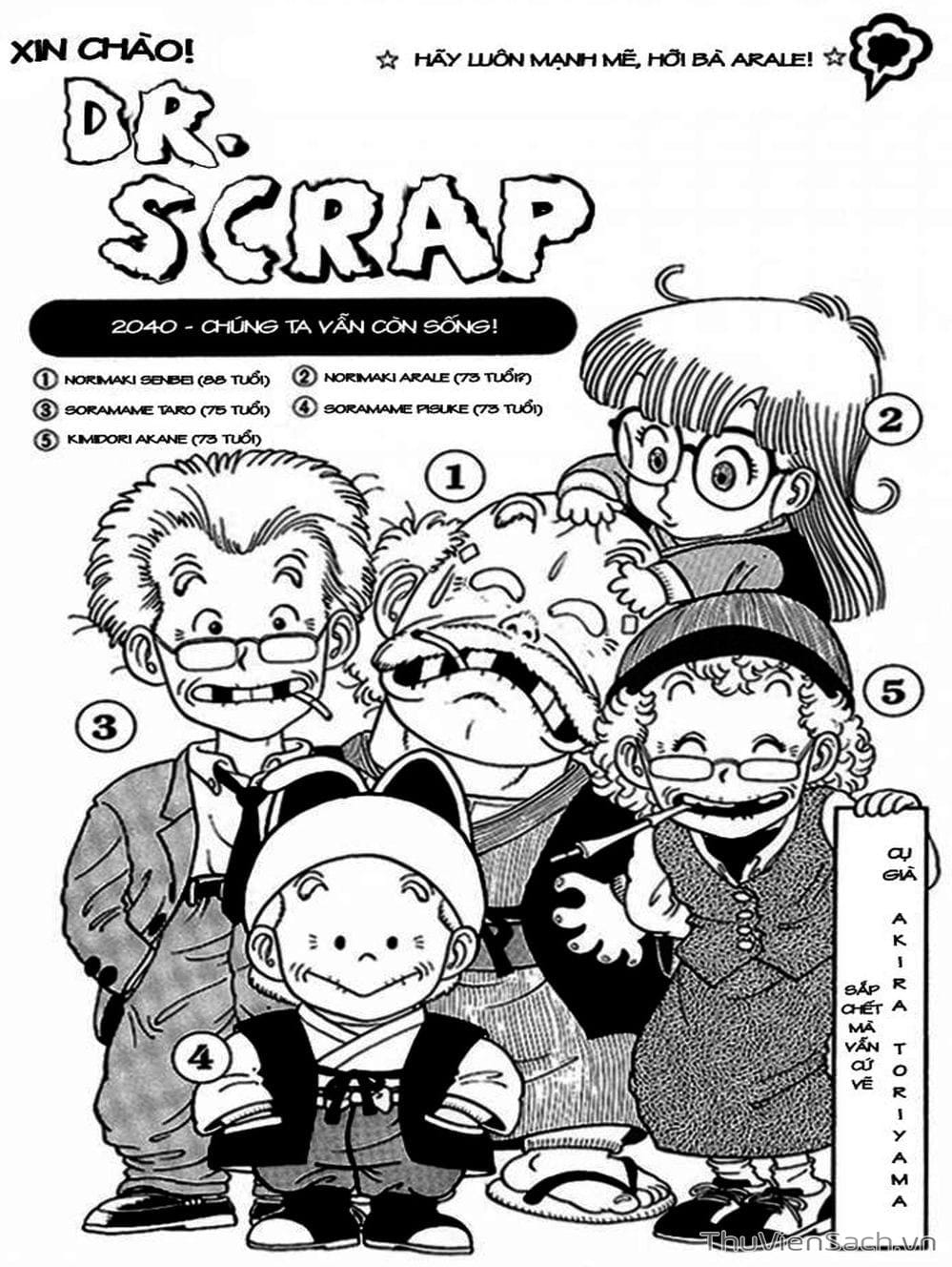 Truyện Tranh Tiến Sĩ Slump - Dr. Slump trang 4