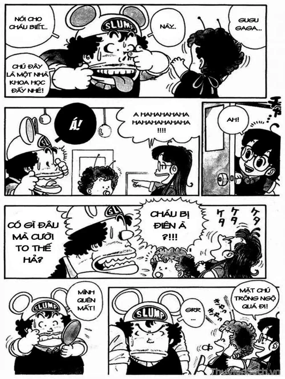 Truyện Tranh Tiến Sĩ Slump - Dr. Slump trang 4