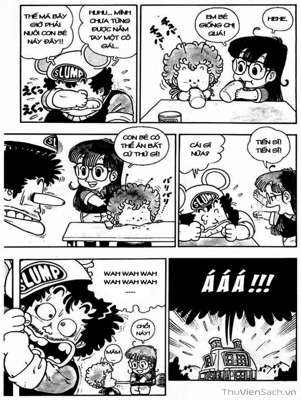 Truyện Tranh Tiến Sĩ Slump - Dr. Slump trang 4