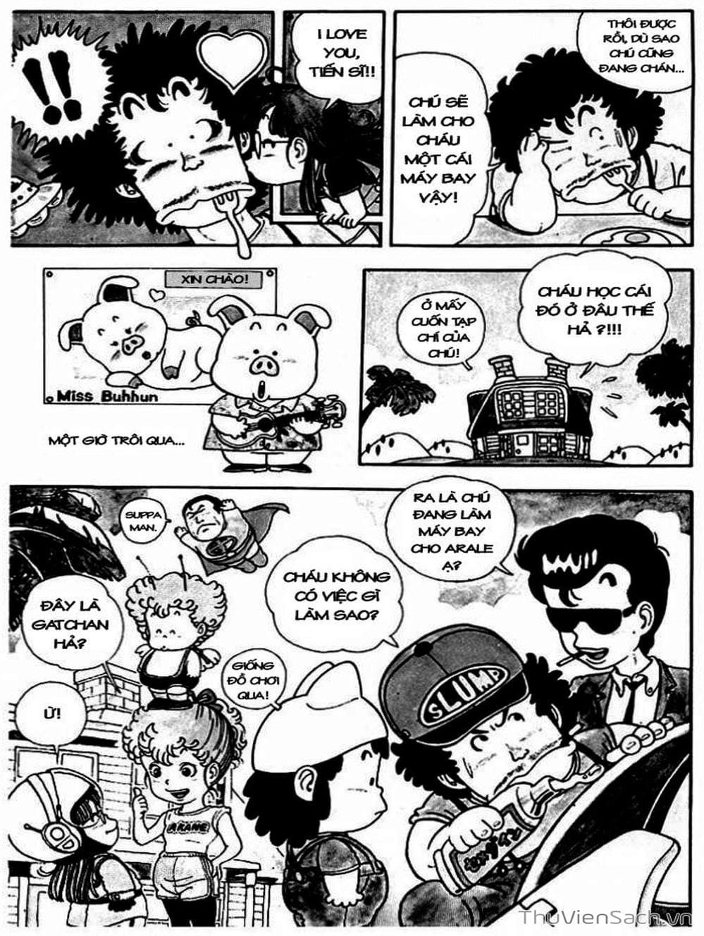 Truyện Tranh Tiến Sĩ Slump - Dr. Slump trang 4