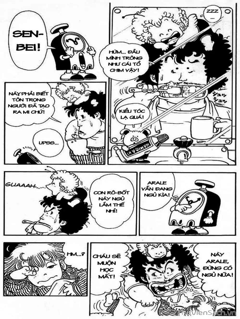 Truyện Tranh Tiến Sĩ Slump - Dr. Slump trang 4