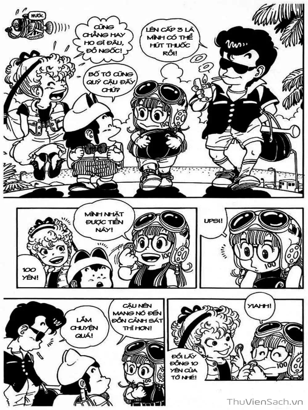 Truyện Tranh Tiến Sĩ Slump - Dr. Slump trang 4