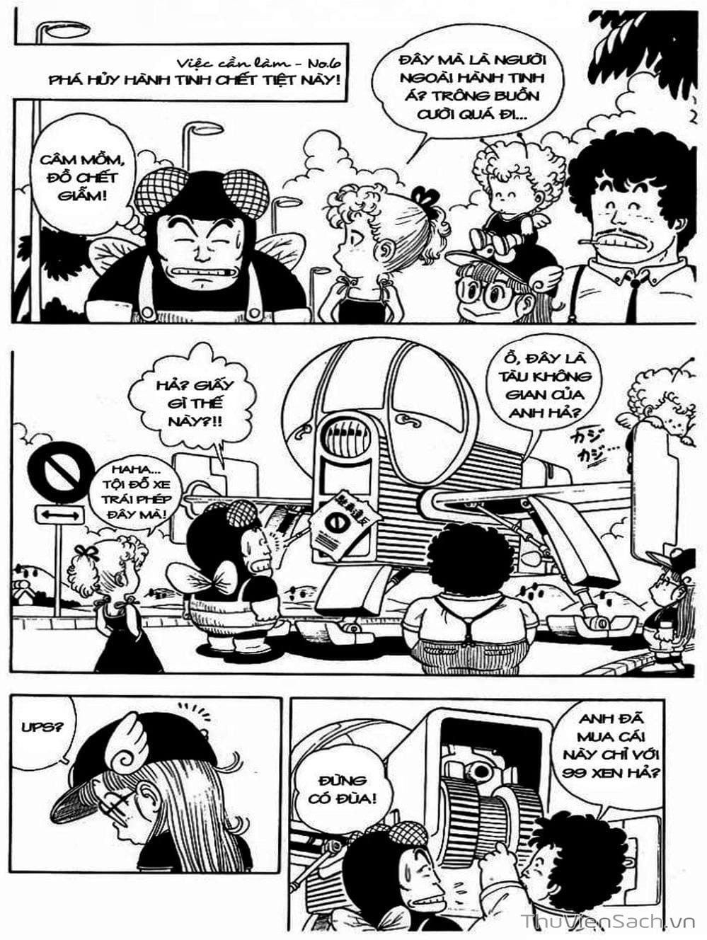 Truyện Tranh Tiến Sĩ Slump - Dr. Slump trang 4