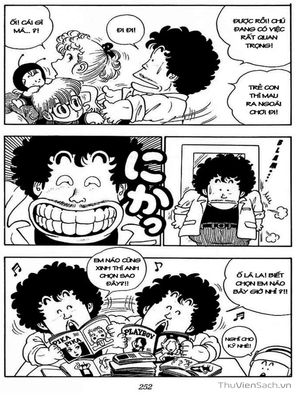 Truyện Tranh Tiến Sĩ Slump - Dr. Slump trang 4